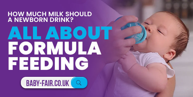 How much milk should a newborn drink? All about formula feeding